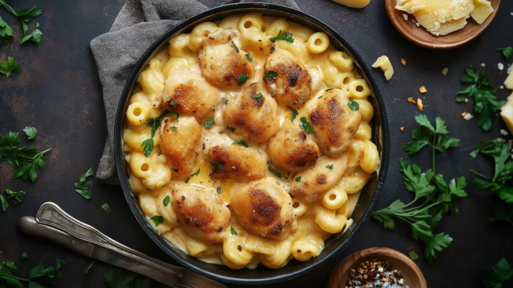 Nashville Chicken with Mac n Cheese