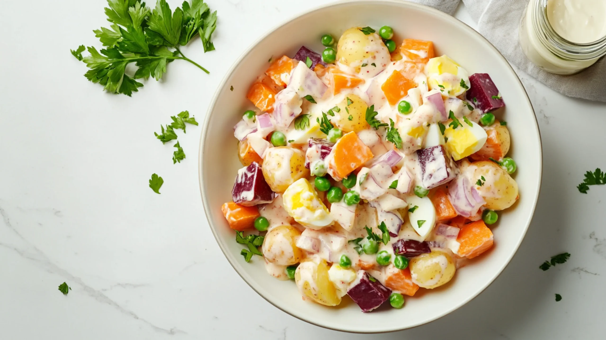 Dominican potato salad