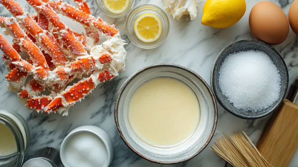 Ingredients Crab Brulee Recipe