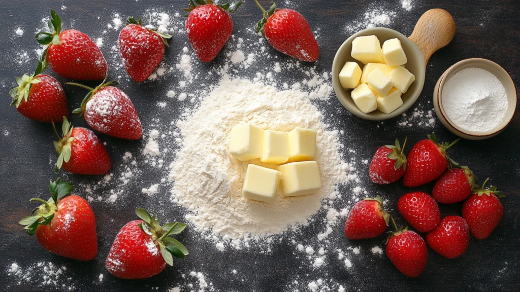 Ingredients Strawberry Jam Cookies