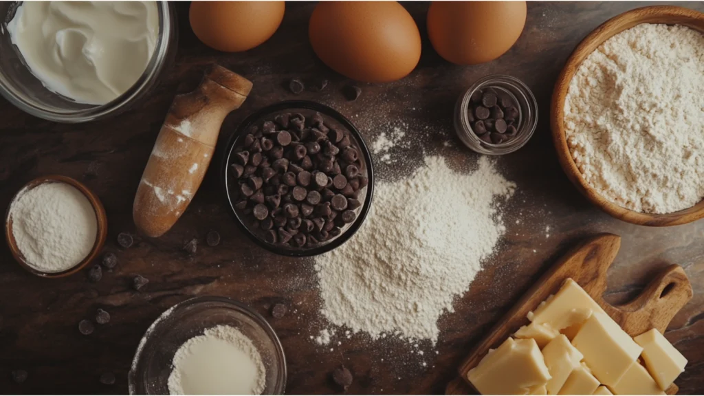 Ingredients Chocolate Chip Cheesecake Cookies