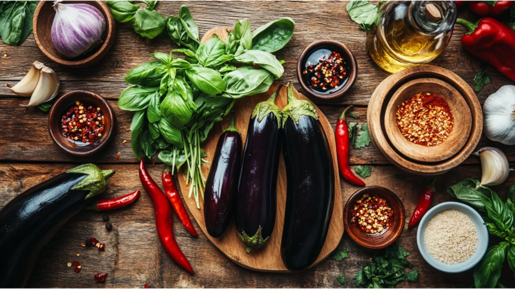 Ingredients Thai Aubergine Recipe