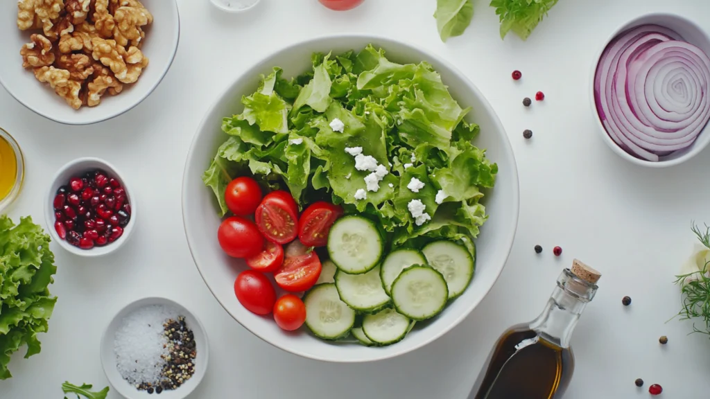 Ingredients Mesclun Salad