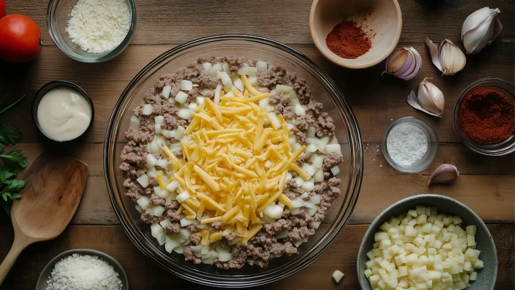 Ingredients Smoked Hamburger Casserole