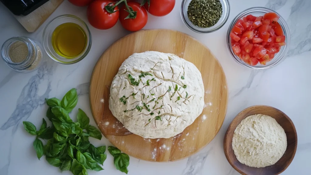 Ingredients Tomato Basil Bread