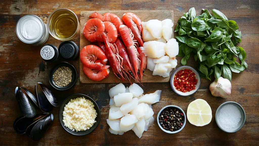 Ingredients Zuppa di Pesce