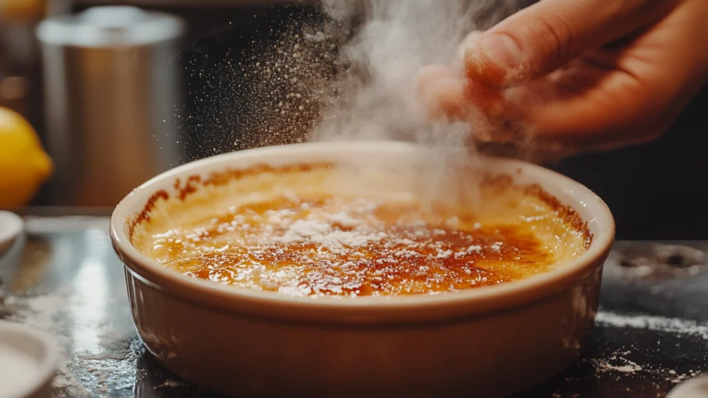 Serving Crab Brulee Recipe