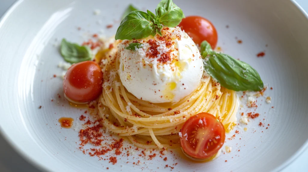 Burrata pasta