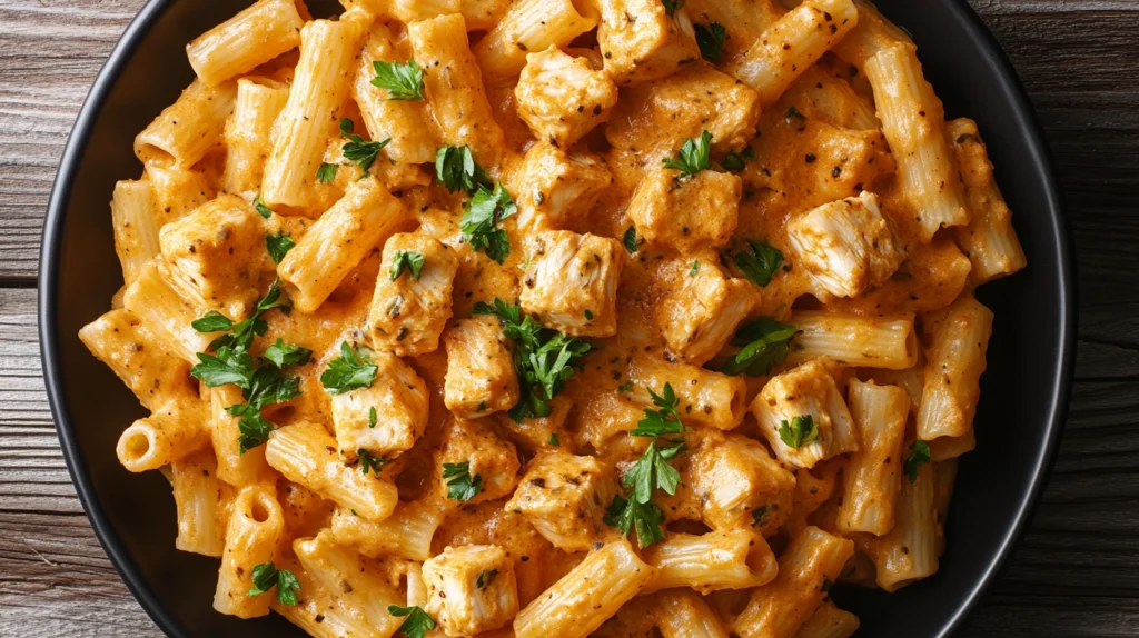 Pasta con pollo