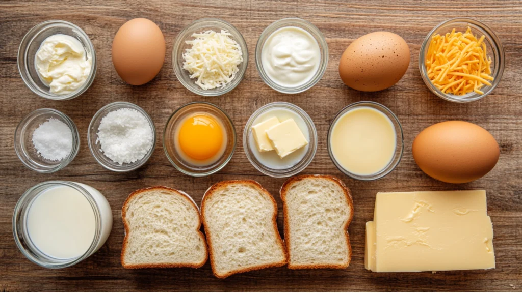 Ingredients Egg Drop Sandwich