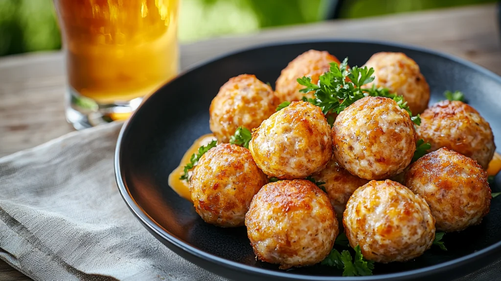 Serving Sausage Balls Without Bisquick Recipe