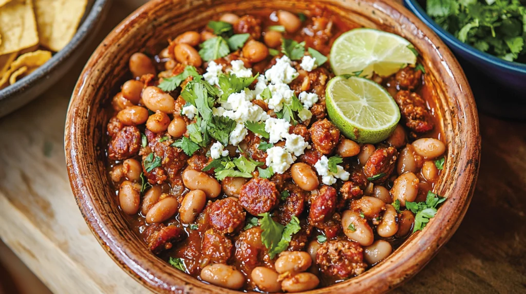 Chorizo and Beans